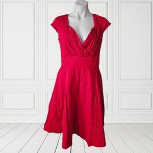 Hanpceirs  Dress Cap Sleeve 1950 Retro Cocktail Swing  XL
